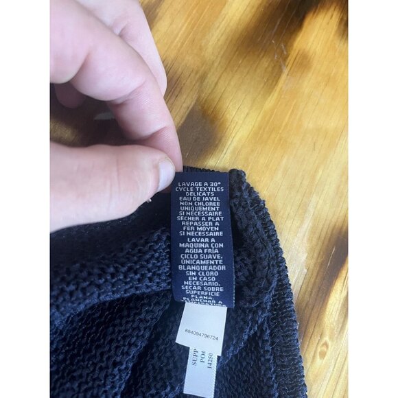 Chaps Pull Over Red White Blue Size XL Sweater 3/4 Sleeve Striped Nautical City - Picture 10 of 10